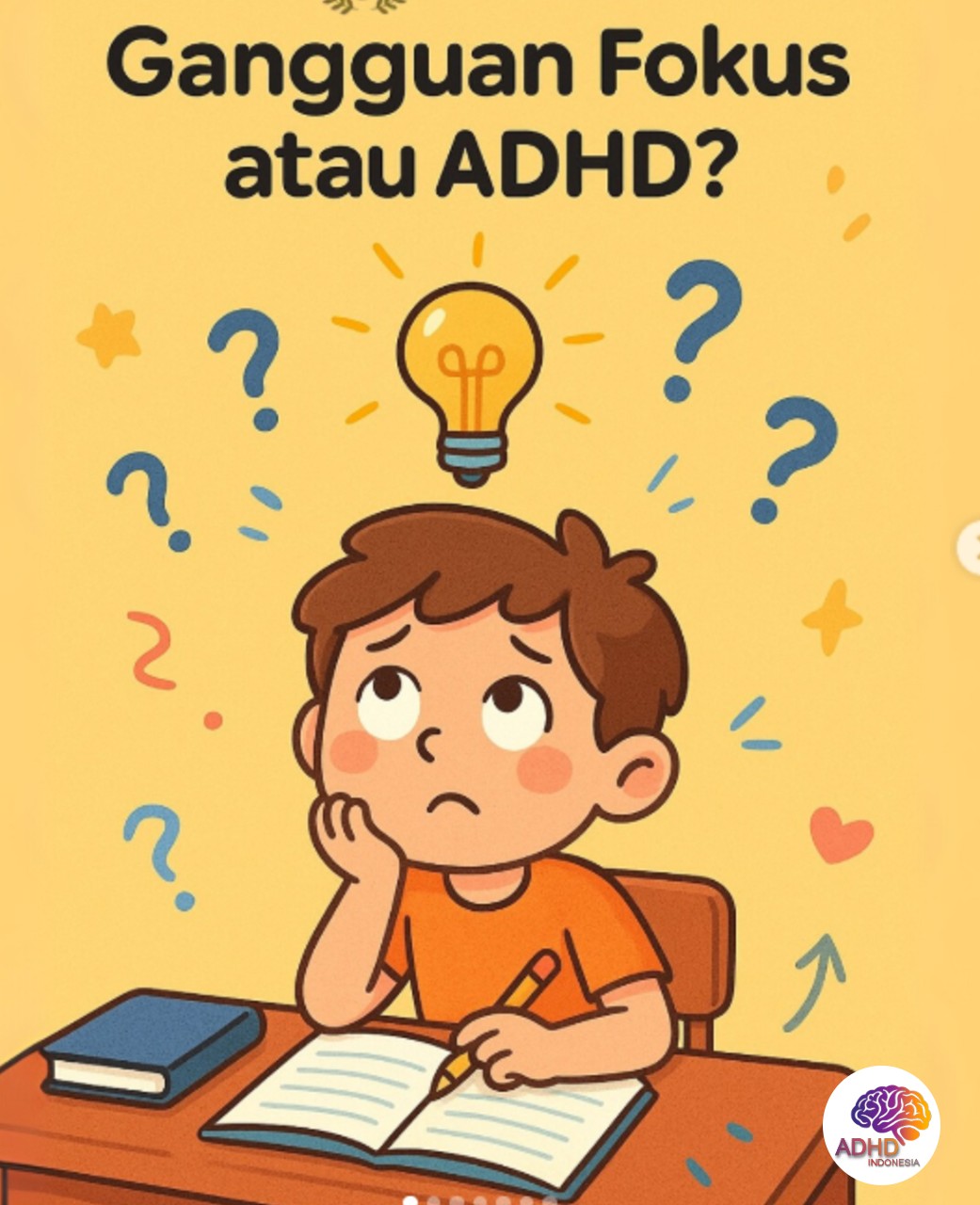 ADHD dan Kesulitan Fokus Anak: Edukasi untuk Keluarga di Kota Cirebon