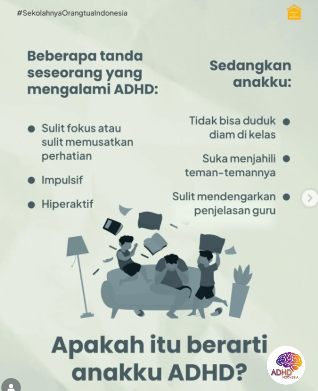 Ciri dan Gejala ADHD pada Anak Usia Dini di Kota Cirebon